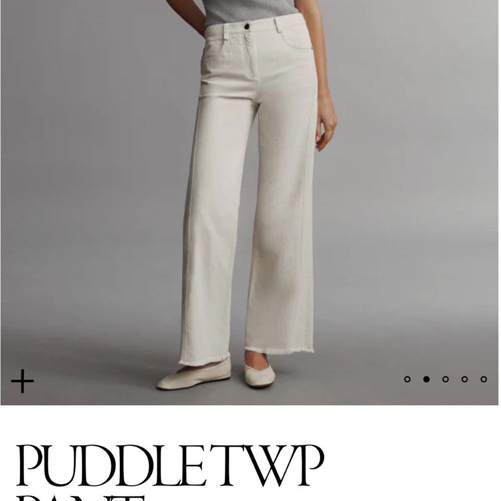 TWP Puddle Wide-Leg Pants - New With Tag